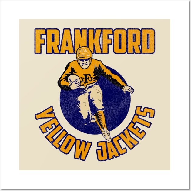 Defunct Frankford Yellow Jackets Football Team Wall Art by Defunctland